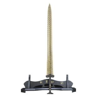 纯铜原物龙泉市仿古青铜剑春秋战国越王勾践剑收藏装饰宝剑未开刃