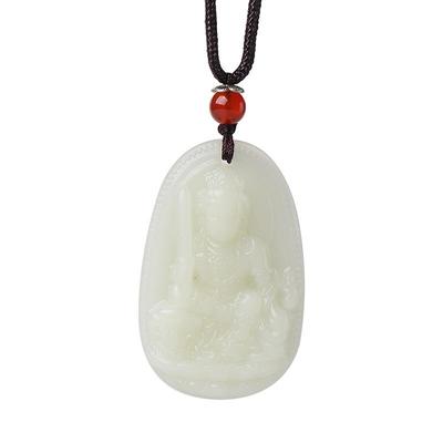 项链和田玉十二生肖男吊坠本命佛