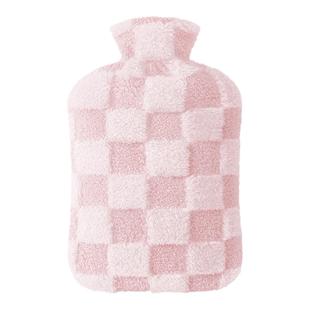 热水袋保护套子毛绒套单卖大号外套注水小号仿兔绒暖水袋防爆布套