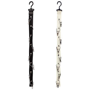 帽子收纳神器家用垂直多夹子鸭舌帽棒球帽挂钩宿舍衣柜帽子挂架