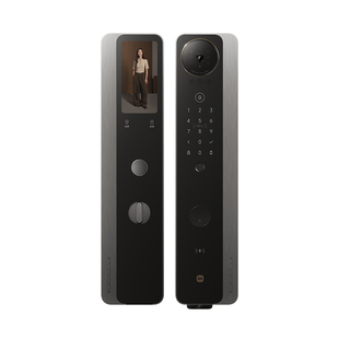 【新品】小米智能门锁M40Pro双摄全景猫眼 AI 掌静脉识别智能门锁