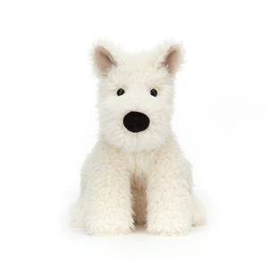 英国Jellycat门罗苏格兰梗狗狗毛绒玩具西高地小狗玩偶生日礼物