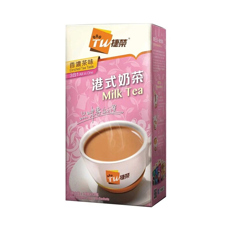 捷荣精选3合1港式奶茶12包