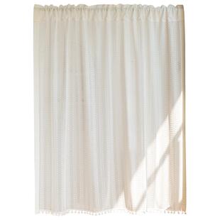 隔断帘门帘日式法式玄关帘半帘纱帘卧室透气卫生间厨房遮挡帘窗帘