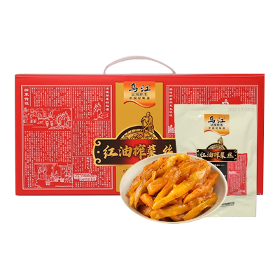 乌江涪陵红油礼盒麻辣味榨菜