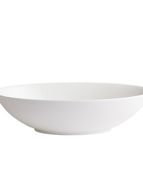 Wedgwood骨瓷白色深盘果碗