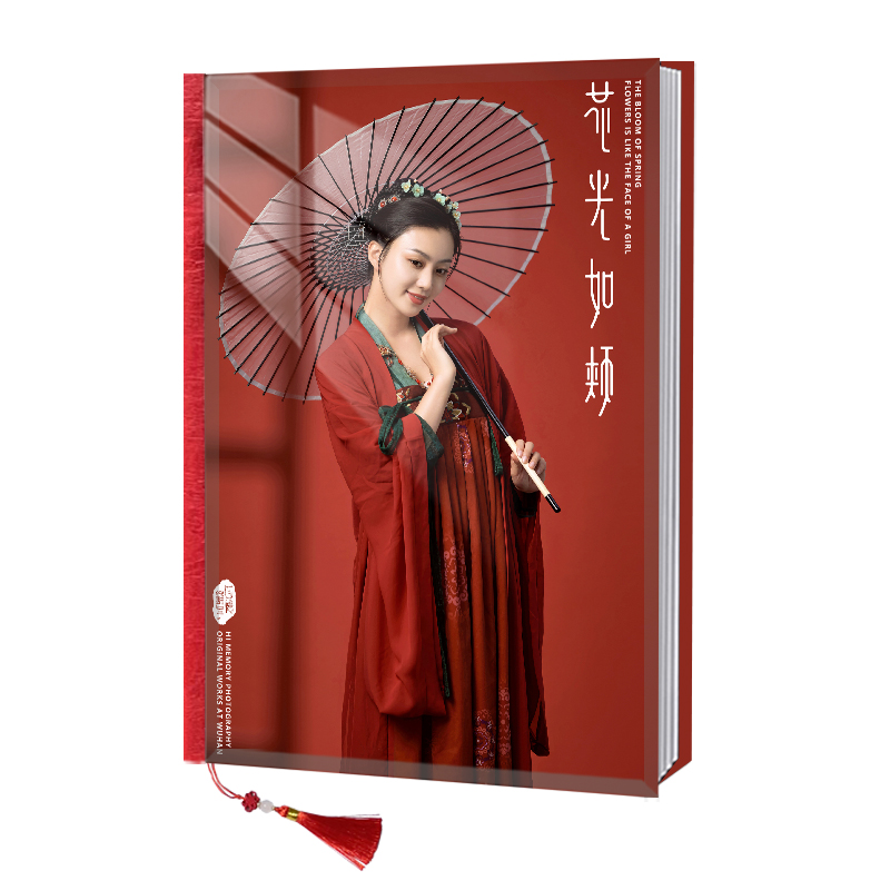 中国风艺术照个人写真古风相册定制作古装飞天汉服中式婚纱纪念册