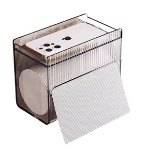 卫生间纸巾盒壁挂式防水卫生纸置物盒子厕所抽纸盒收纳放置洗脸巾