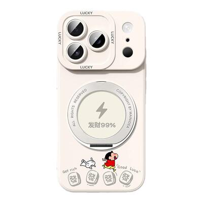 苹果17promax手机壳带支架iPhone16e磁吸ip15pro新款i14/13全包12mini11适用8plus7硅胶xr套x6s外壳se3/2air