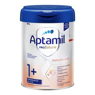 Aptamil德国爱他美白金版1+段进口婴幼儿HMO牛奶粉1-3岁适用800g