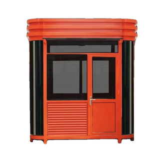 户外成品钢结构岗亭保安亭可移动小区门卫值班室收费站岗亭可定制