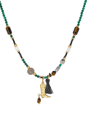 LAZYCIRCLES绿野骑士项链