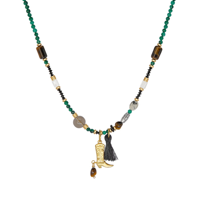 LAZYCIRCLES绿野骑士项链