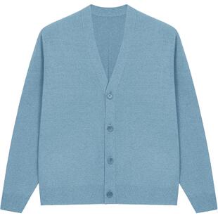 ERDOS 男装羊绒开衫秋冬V领直筒羊绒衫商务休闲通勤百搭