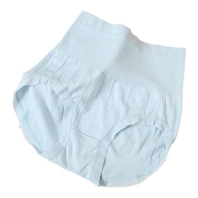 新款7色高腰艾叶抗菌内裤