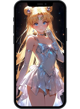 美少女战士月野兔星空8K壁纸iphone苹果安卓手机电脑ipad平板壁纸