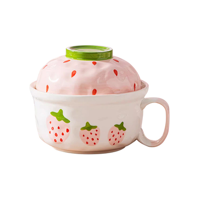 陶瓷碗学生宿舍饭盒上班族打饭碗