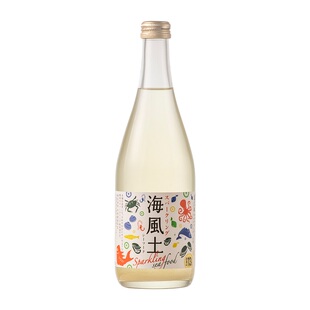 富久长sea food海风土山田锦纯米起泡酒720ml 日本进口清酒低度酒