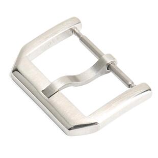 不锈钢手表扣18mm/20mm/22mm针扣黑色金色适用IWC万国真皮表带扣