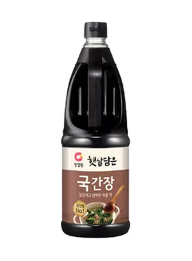 韩国清净园酿造酱油1.7L*8瓶正品