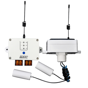 无线220V电子液位水位浮球上水控制器家用水塔水箱水泵智能开关