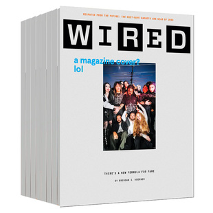 【单期现货/外刊订阅】Wired 连线杂志 2026年订阅6期 美国商业网络电子科技评论英文版英语国外杂志