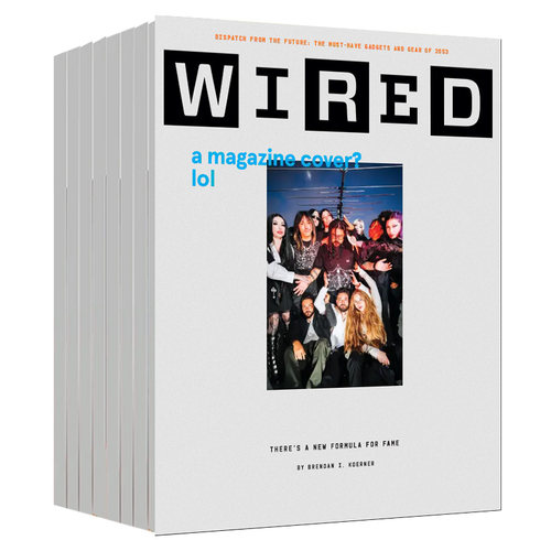 【单期现货/外刊订阅】Wired 连线杂志 2026/27年订阅6期 美国商业网络电子科技评论英文版英语国外杂志
