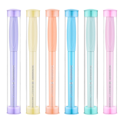 施耐德bk402+马卡龙色学生钢笔