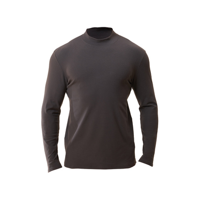 半高领羊羔绒防寒保暖内衣男超厚