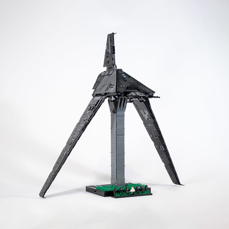 创意MOC 小颗粒积木 太空大战系列 穿梭机 飞行器模型 DIY拼装玩