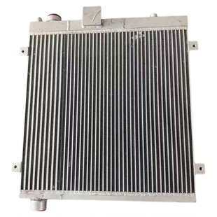 巨风螺杆空压机专用散热器原装正品7.5KW-75KW板翅式冷却器换热器