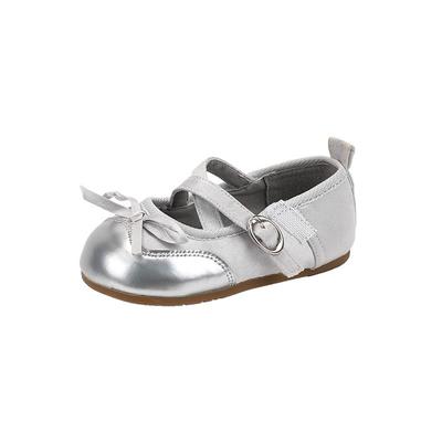 奇诺鼠春季丝绸女宝宝单鞋学步鞋