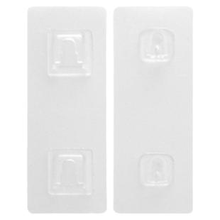 插座固定器插排挂钩壁挂式墙上收纳路由器排插拖插线板粘贴子母扣