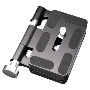 金属折叠竖拍板微单反相机横竖屏切换直播拍摄快速切适用阿卡夹座云台通用直角板摄影录像直播便携L型快装板