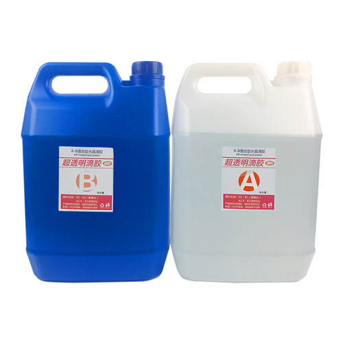 环氧树脂水晶滴胶 高透明AB胶 滴胶模具材料手工抖音滴胶材料包邮