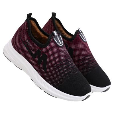 老北京布鞋女棉鞋加绒保暖妈妈鞋