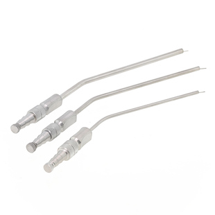 牙医仕不锈钢强吸管接负压机用金属吸唾管口腔口水手术吸引管齿科