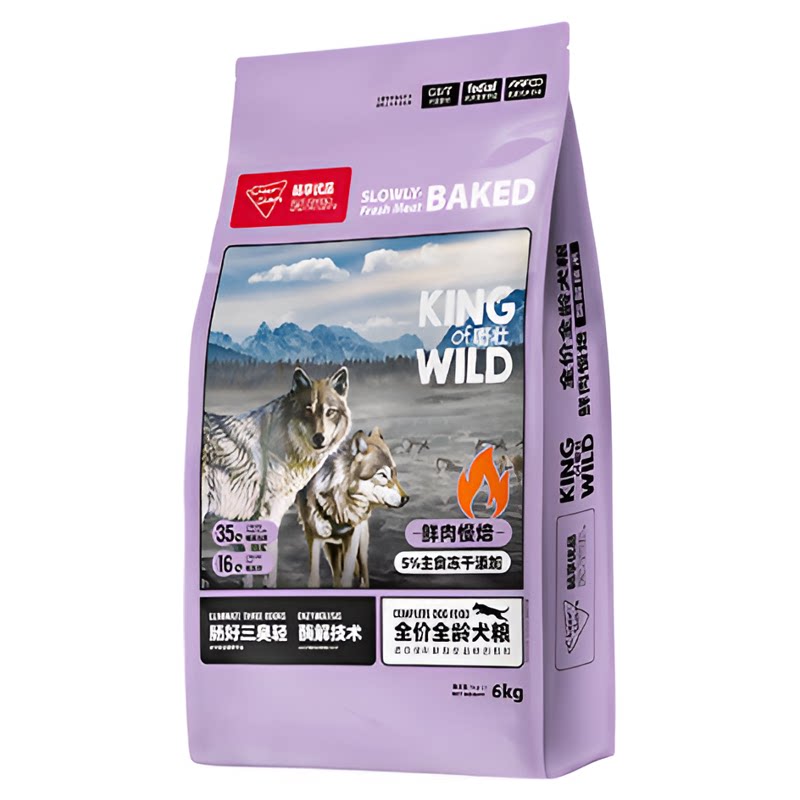 畅享优品k系列低温烘焙鸭肉无谷无肉粉低敏幼成犬全期犬粮500g*12