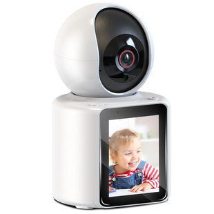 双向可视频通话摄像头家用手机远程监控器360度室内无线影屏对讲