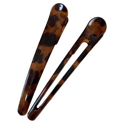 豹纹鸭嘴夹洗脸化妆碎发夹