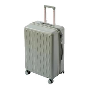 袋鼠行李箱男生高中生带密码锁26寸超轻大容量学生结实耐用可扩容