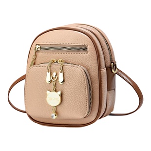女包2026新款迷你双肩包包洋气时尚女单肩斜挎多功能小包学生背包