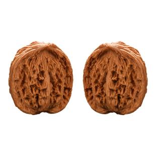 樱【瑞兽】文玩核桃苹果园精品白狮子头四座楼麦穗虎头蛇头手把件