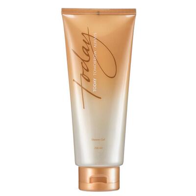 雅芳今日滋润补水香水沐浴露