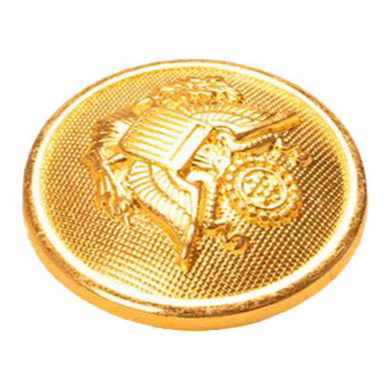 金属校服金色毛衣粗毛呢扣子