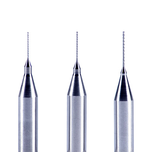 奥士特硬质合金钨钢PCB电路板专用金属瓷器模型小钻头0.10-1.00mm