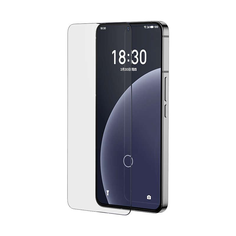 灰锐适用魅族20pro钢化膜meizu20电镀21疏油层抗指纹手机贴膜高清全屏无白边infinity无界版防爆防摔神器贴膜