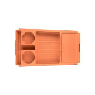 奇瑞风云A9L专用中控下储物盒环保硅胶水杯垫收纳盒整理内饰用品