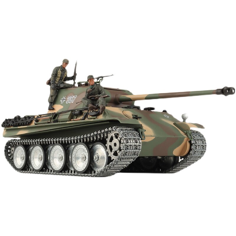 恒龙1/16豹式坦克遥控战车玩具