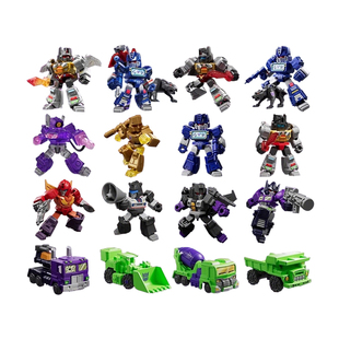 布鲁可变形金刚星辰版第三弹大力神积木人手办模型摆件一整盒玩具